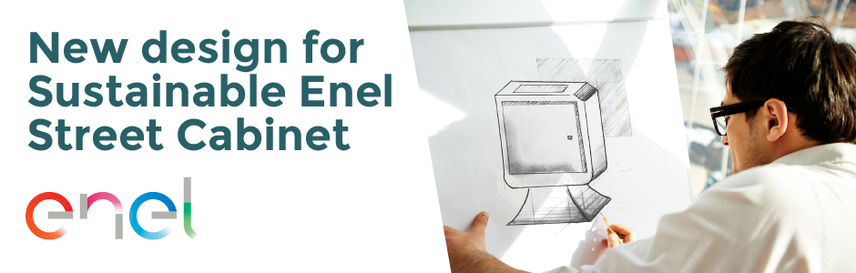 New design for Sustainable Enel Street Cabinet
