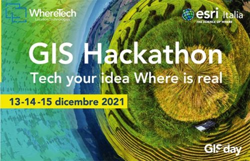 13-14-15 Dicembre 2021 – GIS Hackathon 🗓